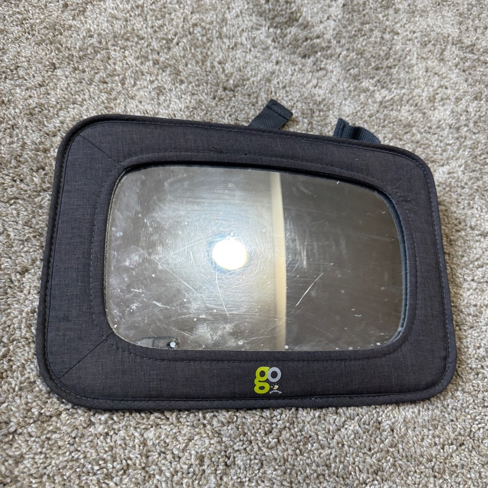 GoldBug Soft Sided Rear & Forward Facing Safety Mirror for Baby & Toddler
